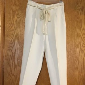White Formal Pants